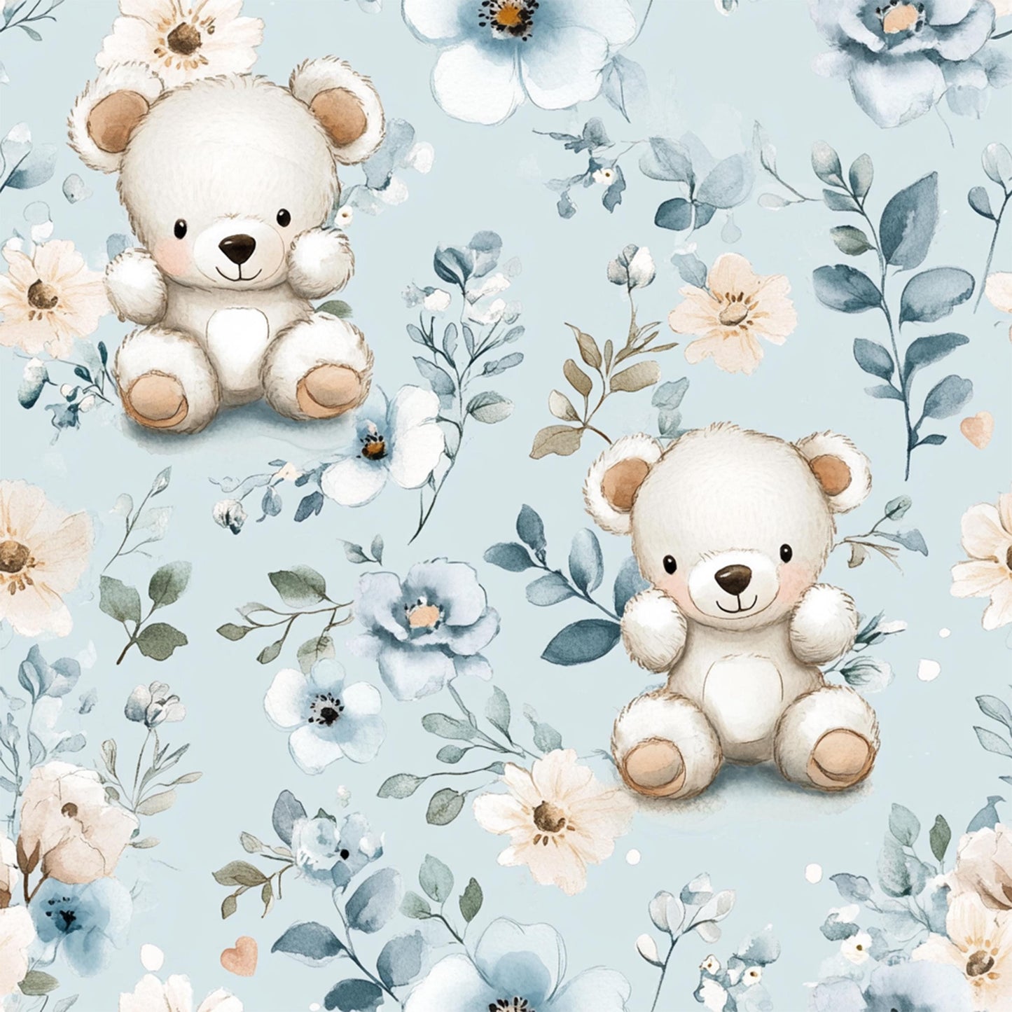 Eigenproduktion Stoff Bär