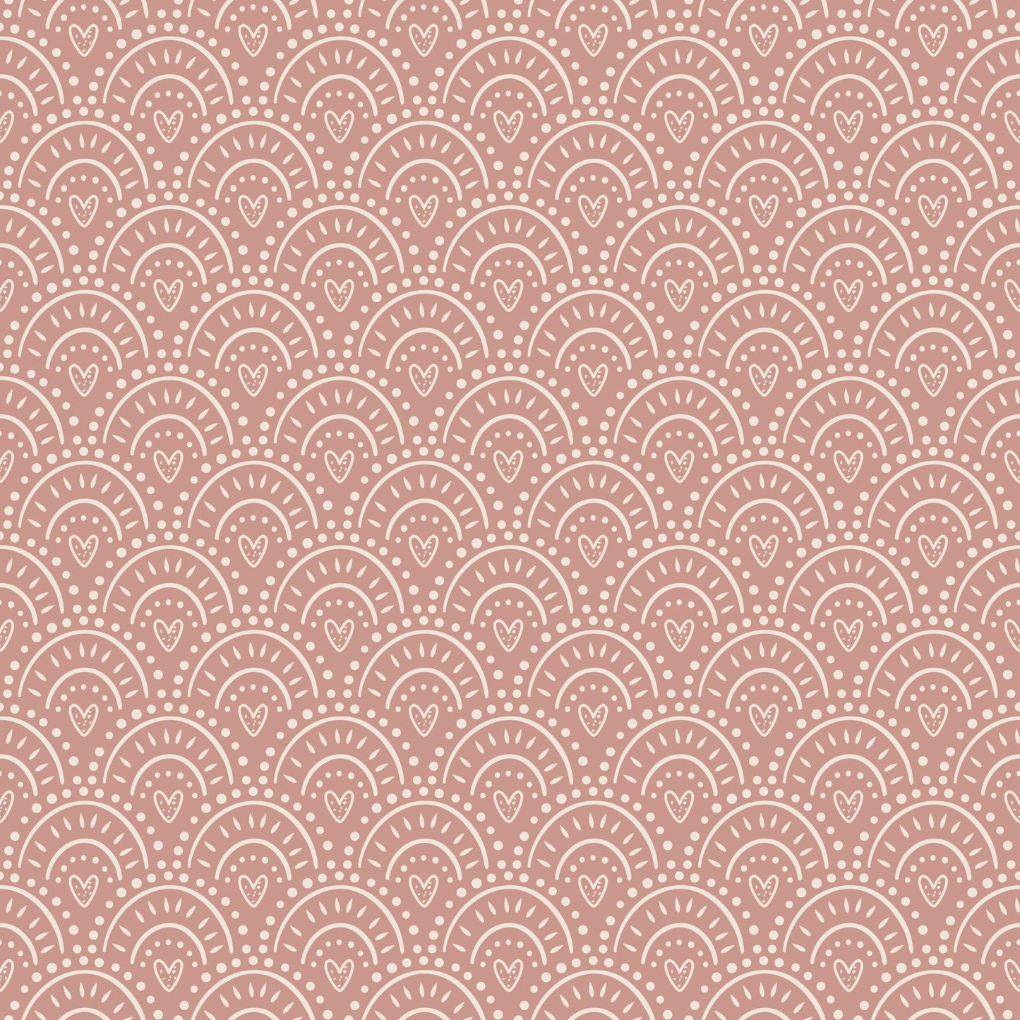 Eigenproduktion Stoff Herz