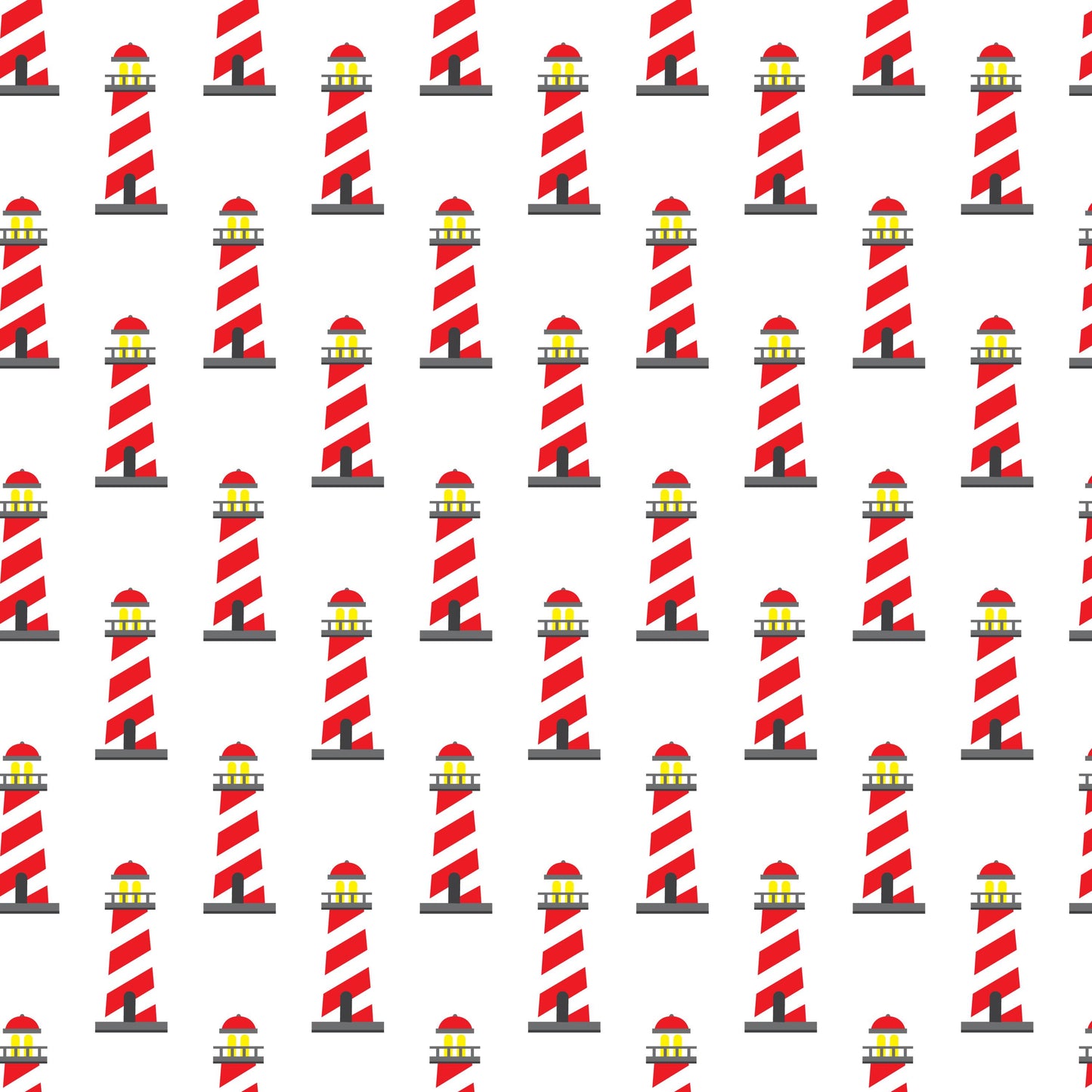 Eigenproduktion Stoff Leuchtturm