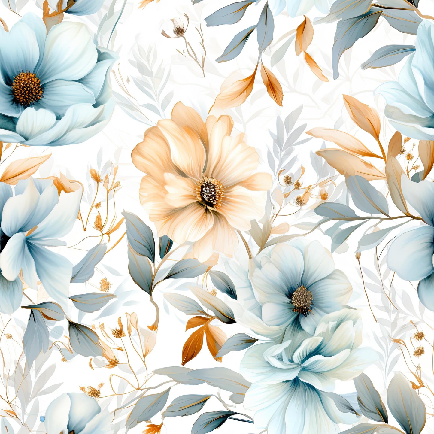 Eigenproduktion Stoff Flower 1