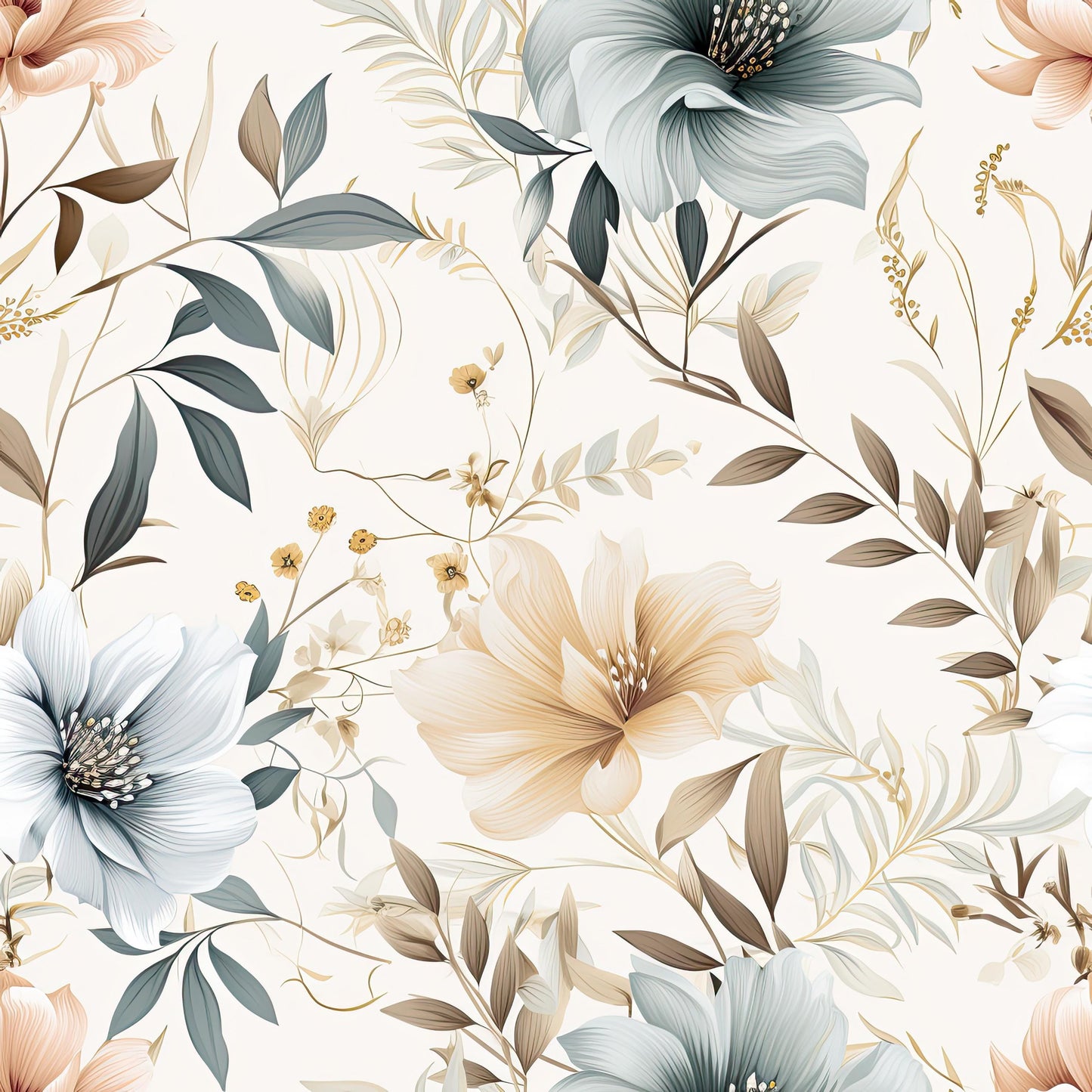 Eigenproduktion Stoff Flower 1