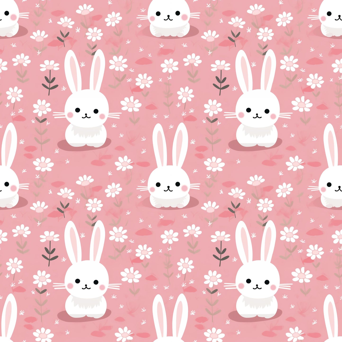 Eigenproduktion Stoff Hase