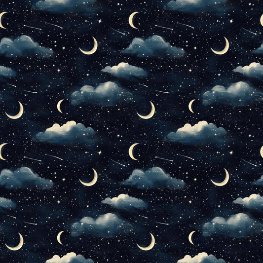 Eigenproduktion Stoff Mond