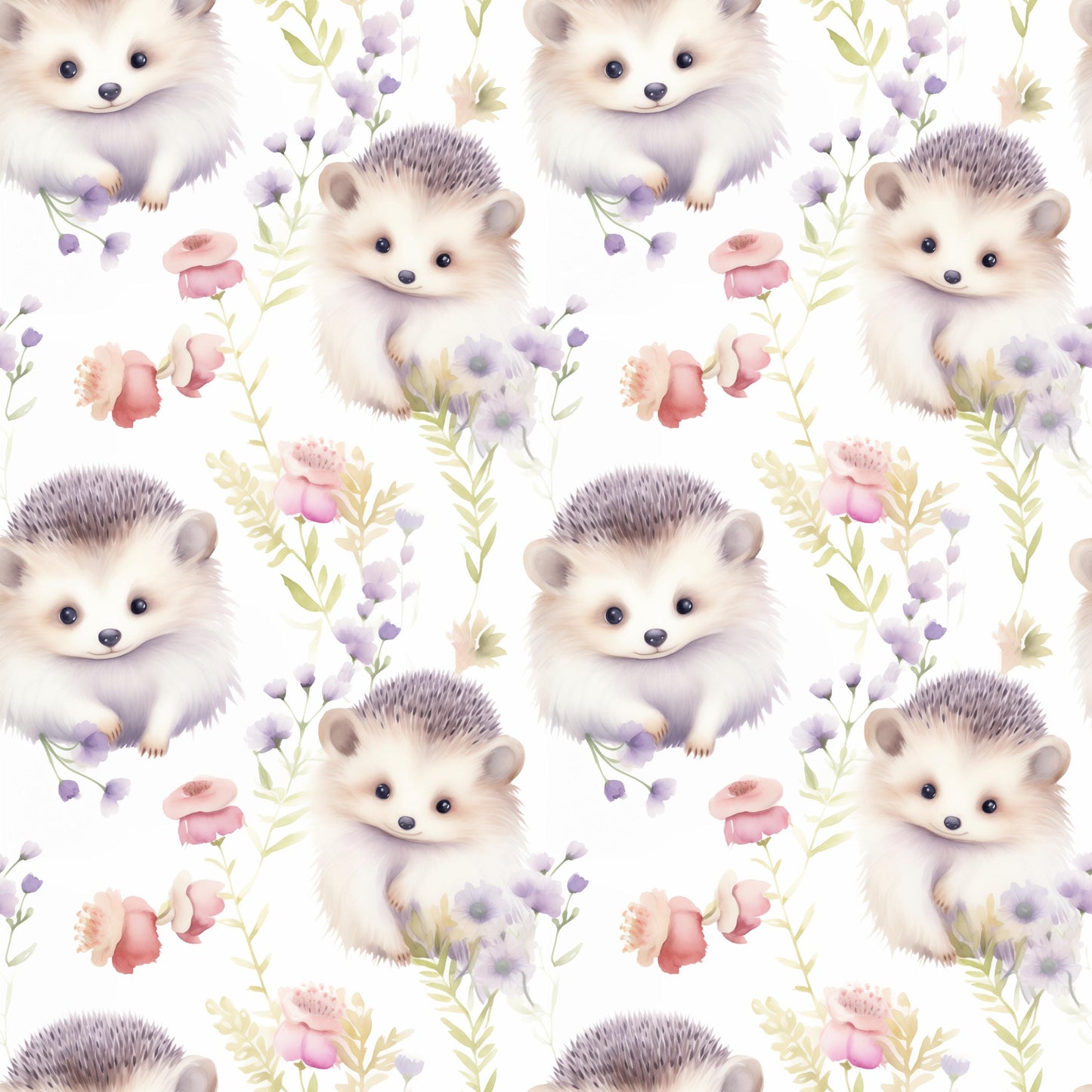 Eigenproduktion Stoff Igel