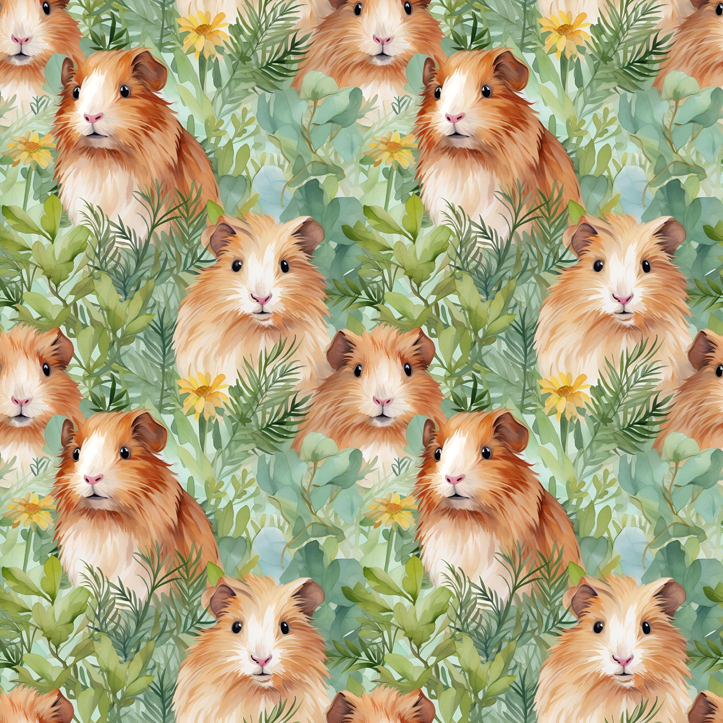 Eigenproduktion Stoff Meerschweinchen