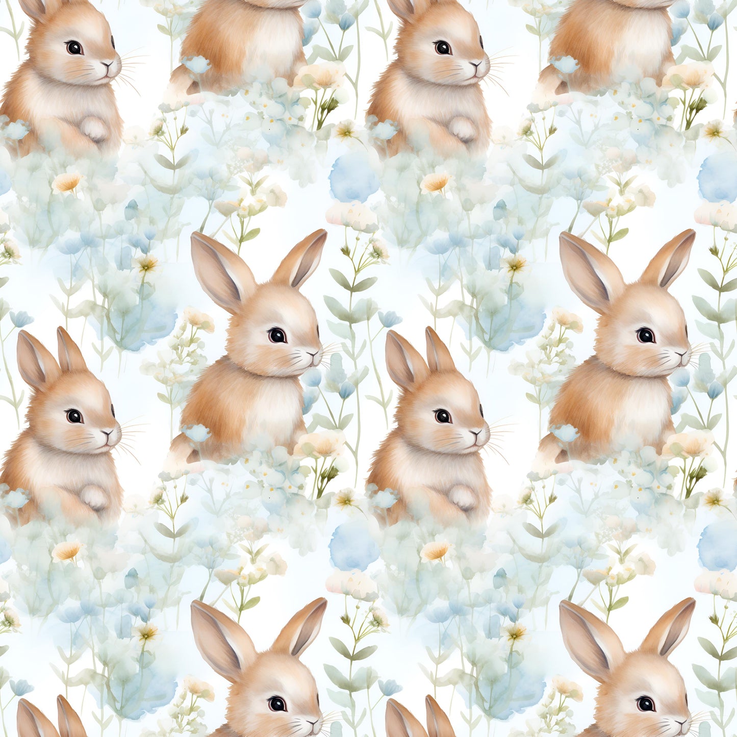 Eigenproduktion Stoff Hase