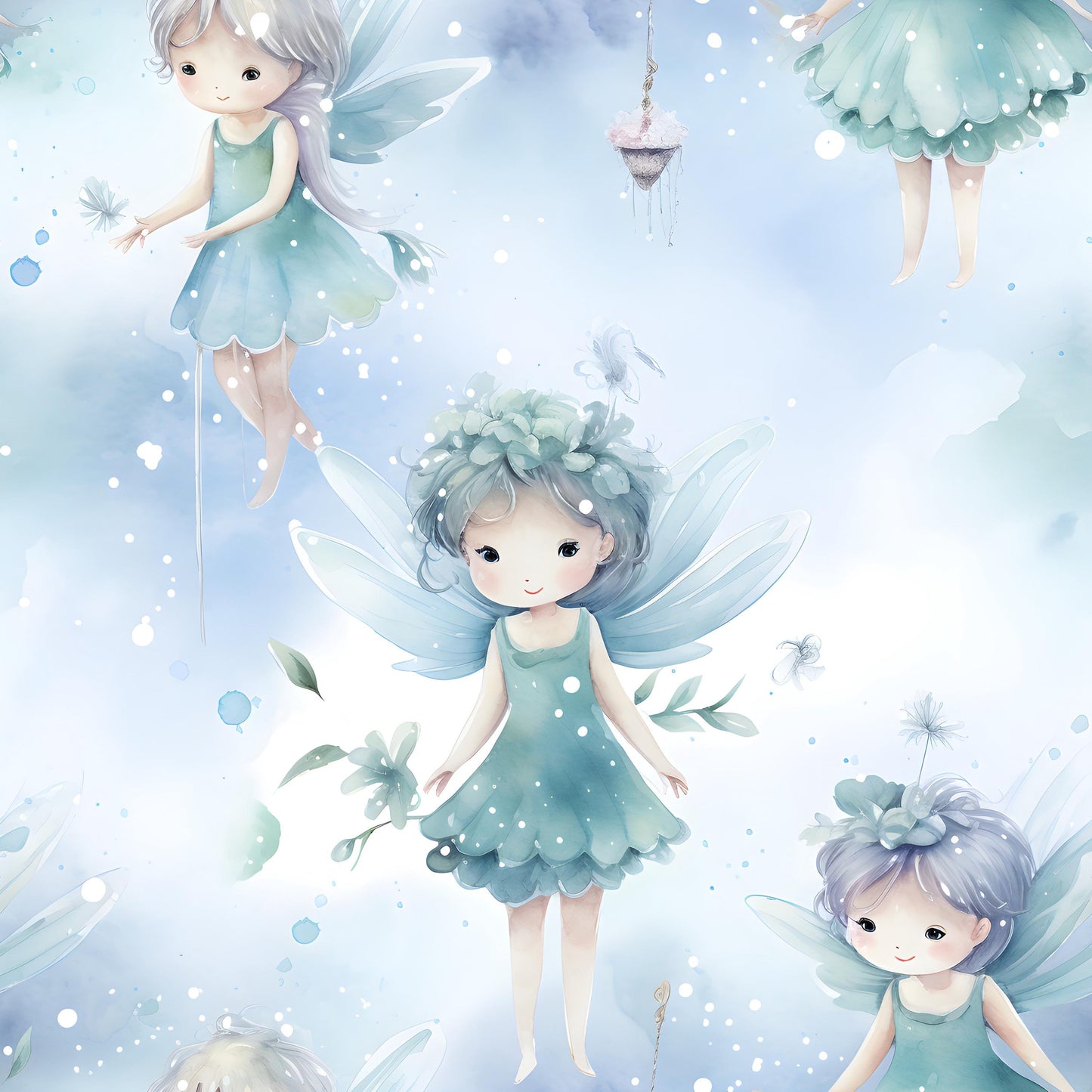 Eigenproduktion Stoff Fee