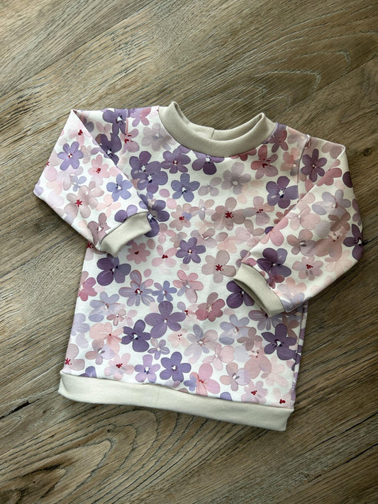 Eigenproduktion Stoff Boho Blumen