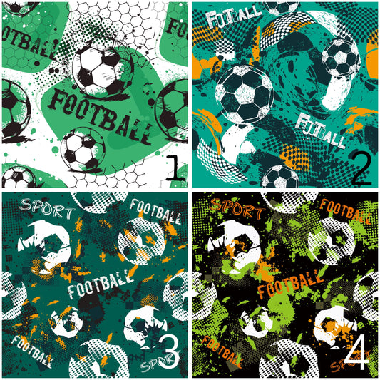 Eigenproduktion Stoff Fußball