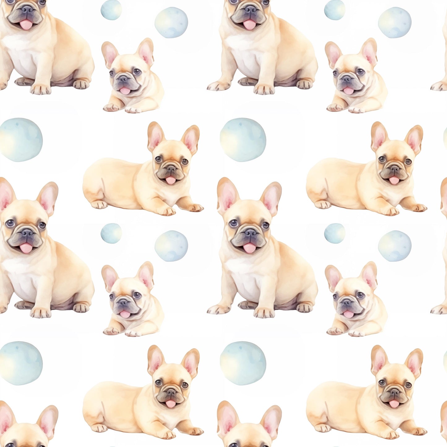 Eigenproduktion Stoff Bulldogge