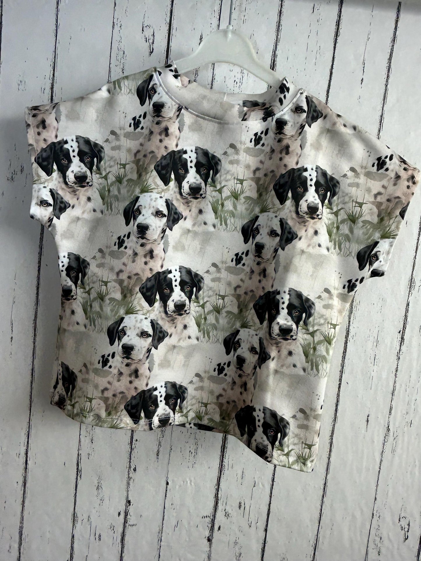 Eigenproduktion Stoff Hunde