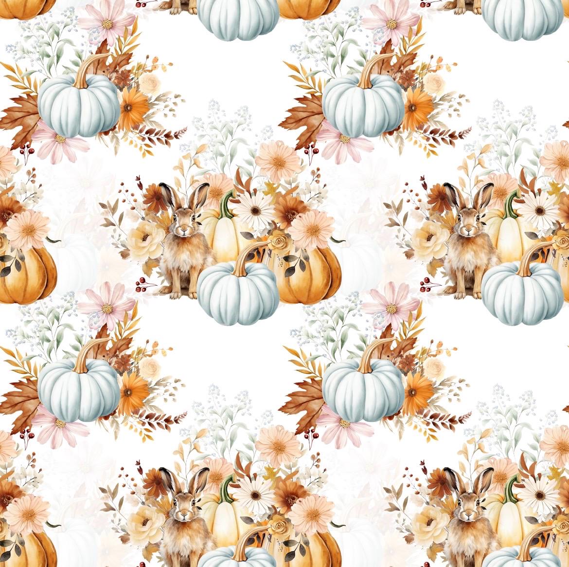 Eigenproduktion Stoff Kürbis