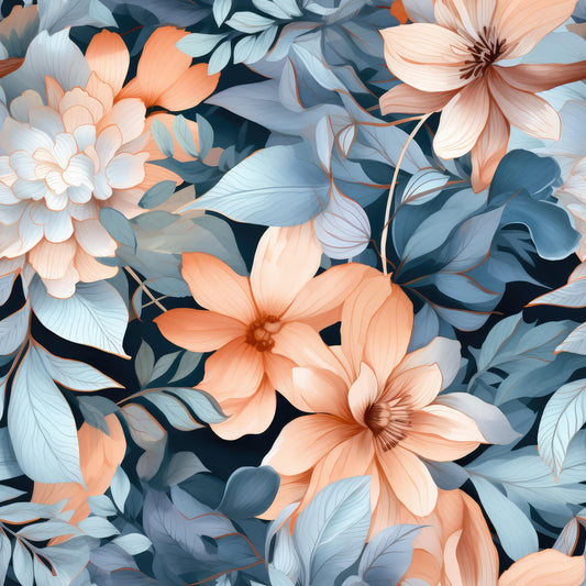 Eigenproduktion Stoff Flower