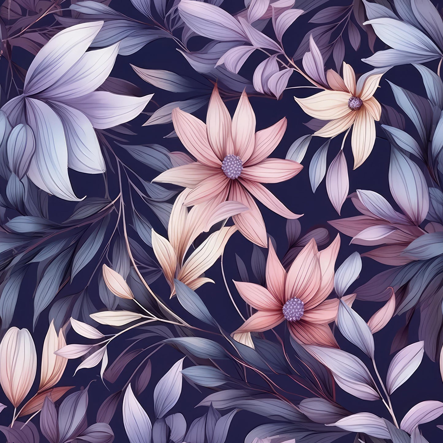Eigenproduktion Stoff Flower 1