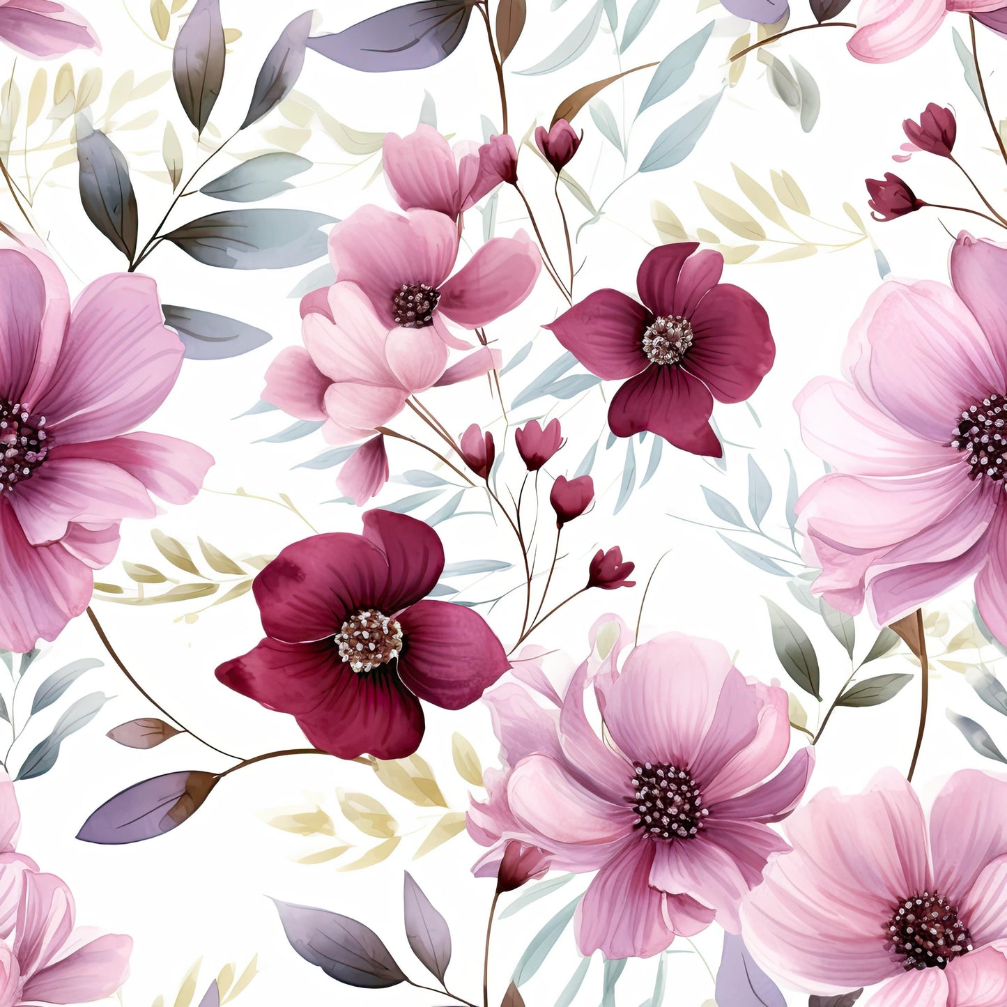 Eigenproduktion Stoff Flower 1