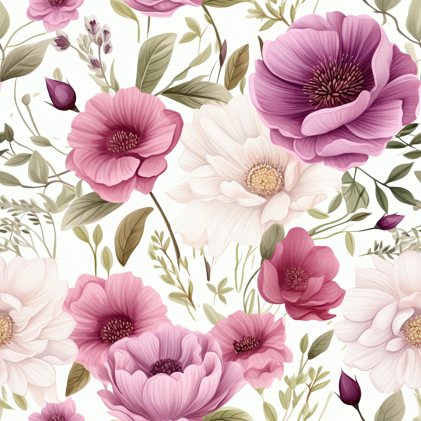 Eigenproduktion Stoff Flower 1