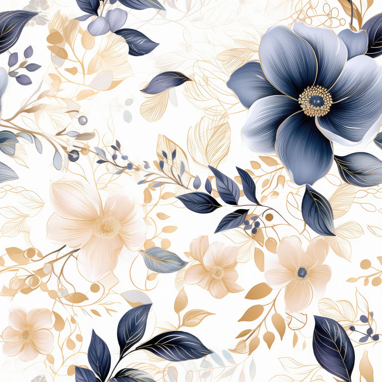 Eigenproduktion Stoff Flower 1