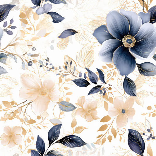 Eigenproduktion Stoff Flower 1