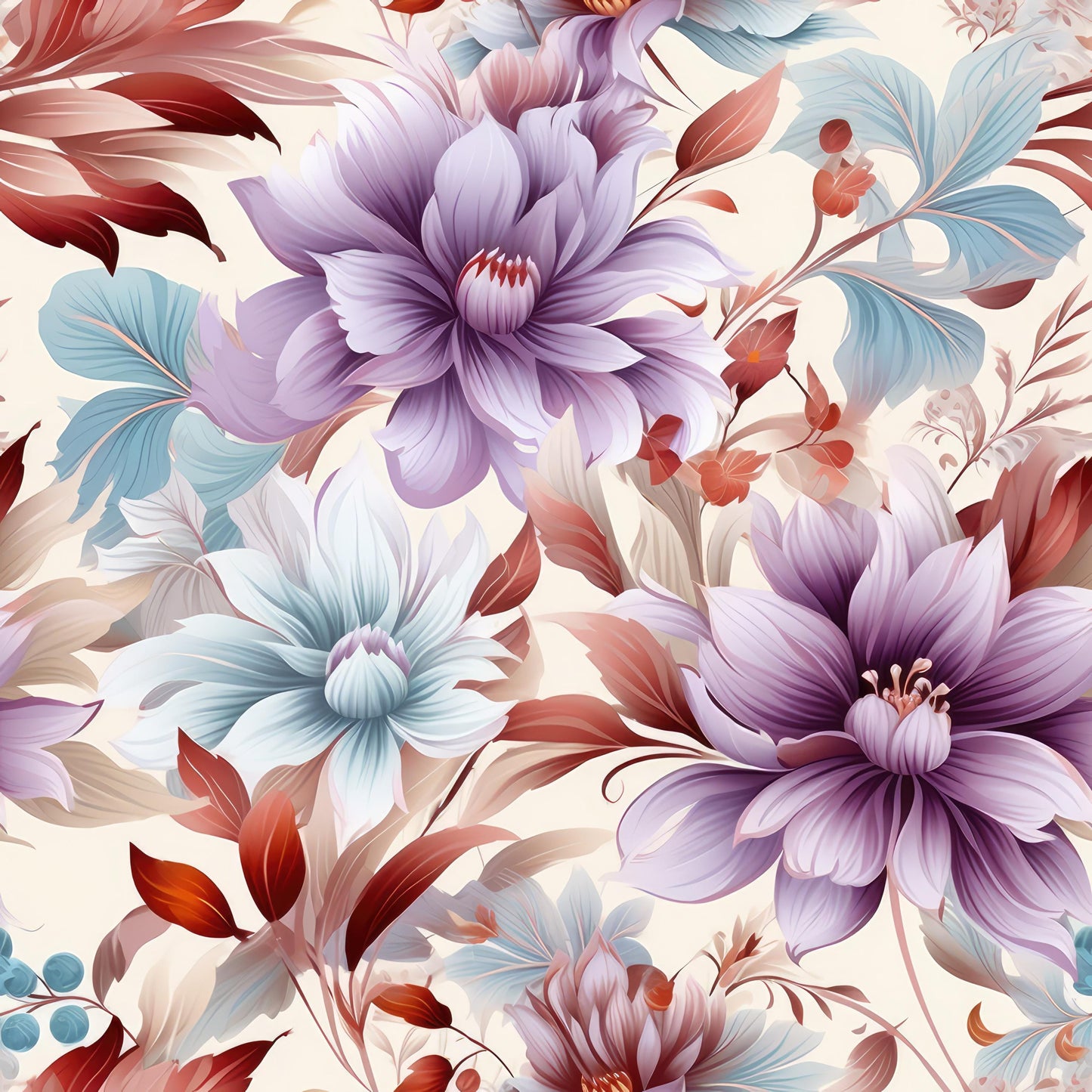 Eigenproduktion Stoff Flower 1