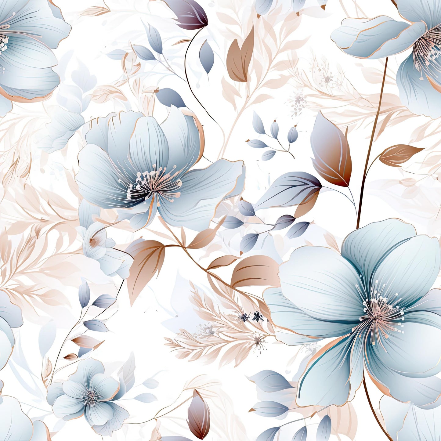 Eigenproduktion Stoff Flower 1