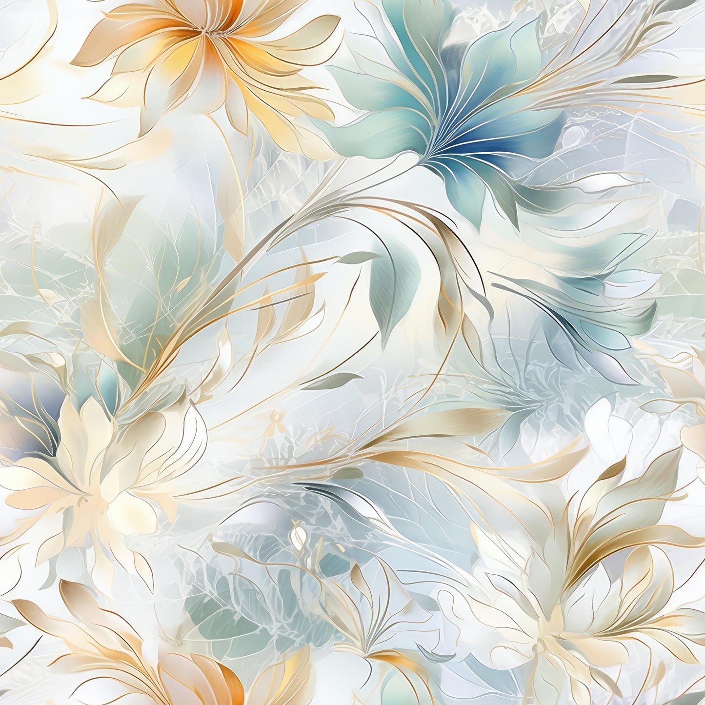 Eigenproduktion Stoff Flower 1