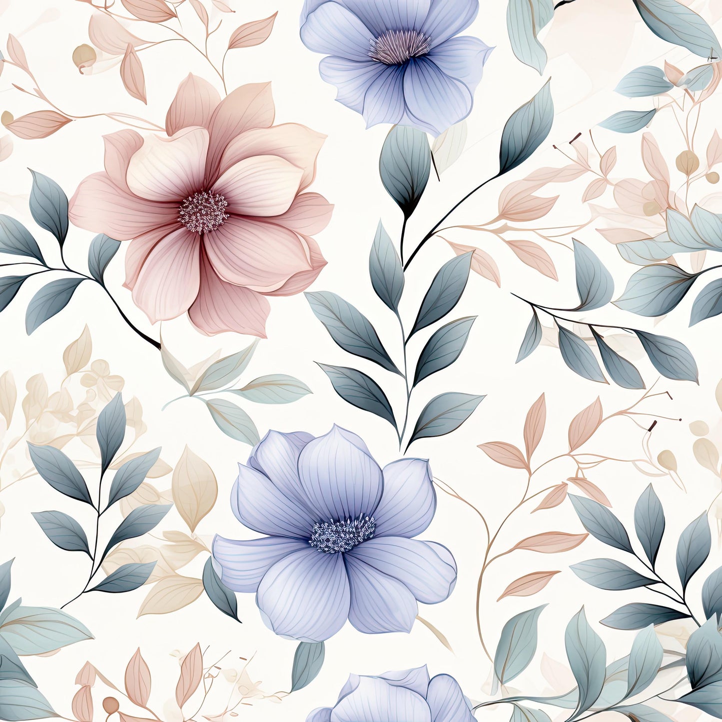 Eigenproduktion Stoff Flower 1