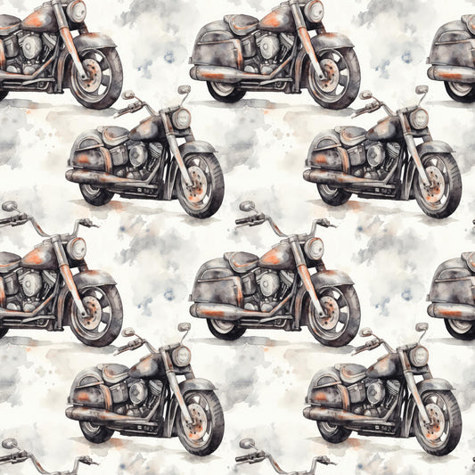 Eigenproduktion Stoff Motorrad