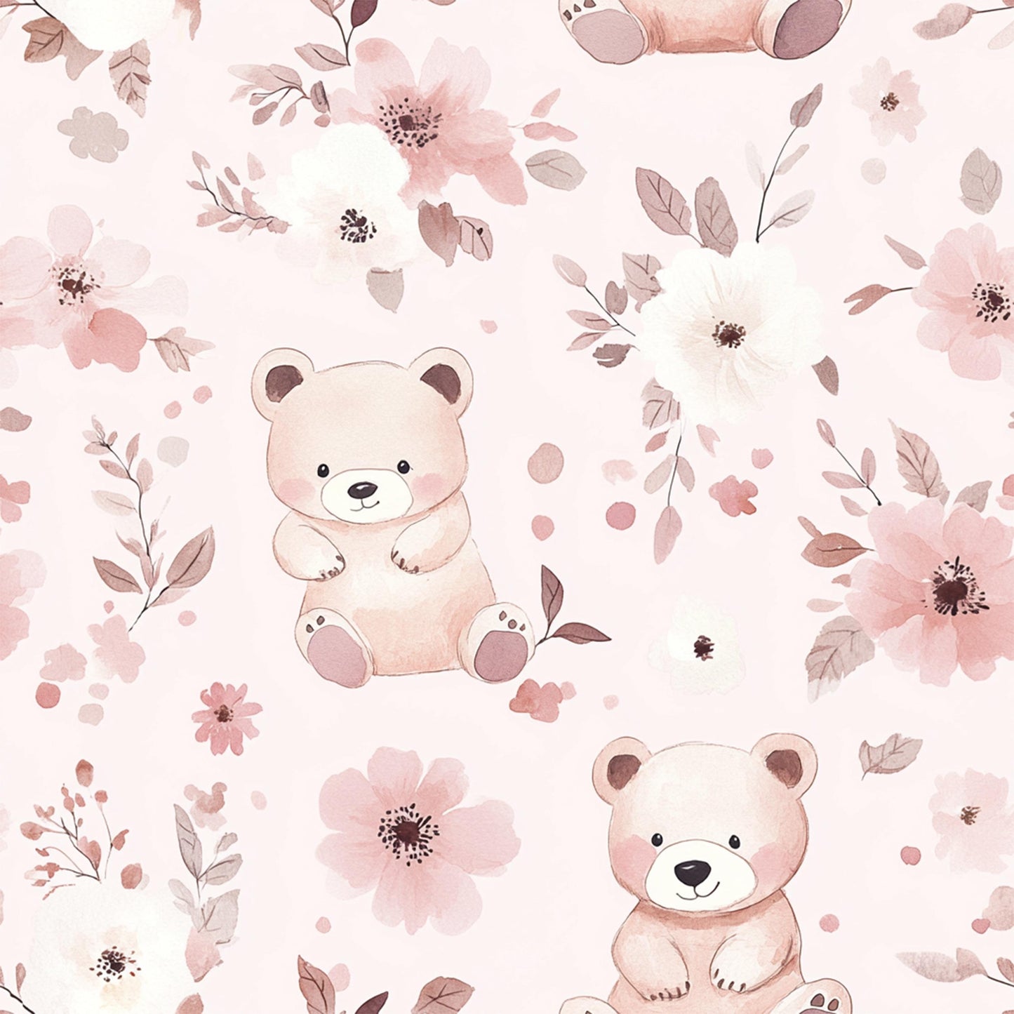 Eigenproduktion Stoff Bär