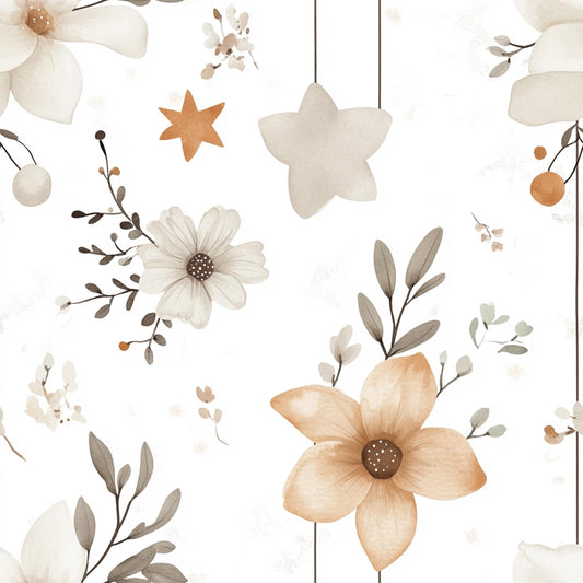 Eigenproduktion Stoff Blumen