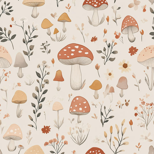 Eigenproduktion Stoff Pilze