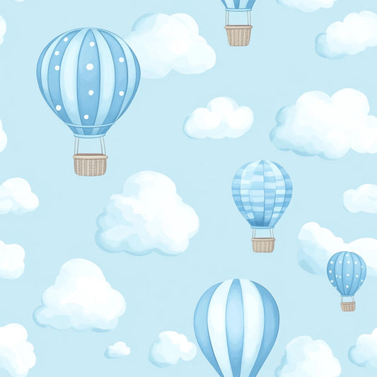 Eigenproduktion Stoff Heißluftballon