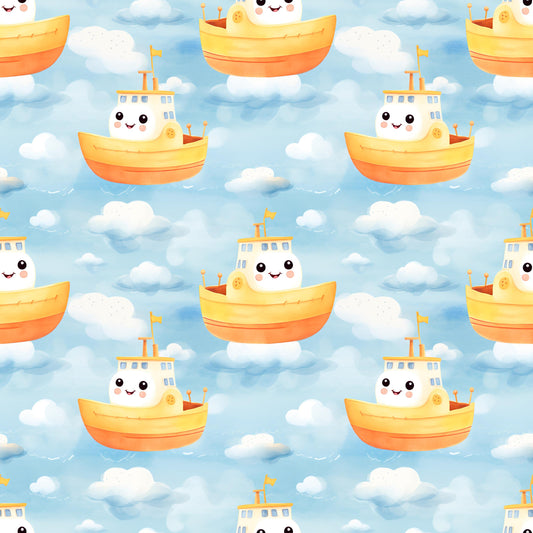 Eigenproduktion Stoff Boot