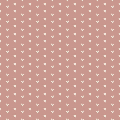 Eigenproduktion Stoff Herzen