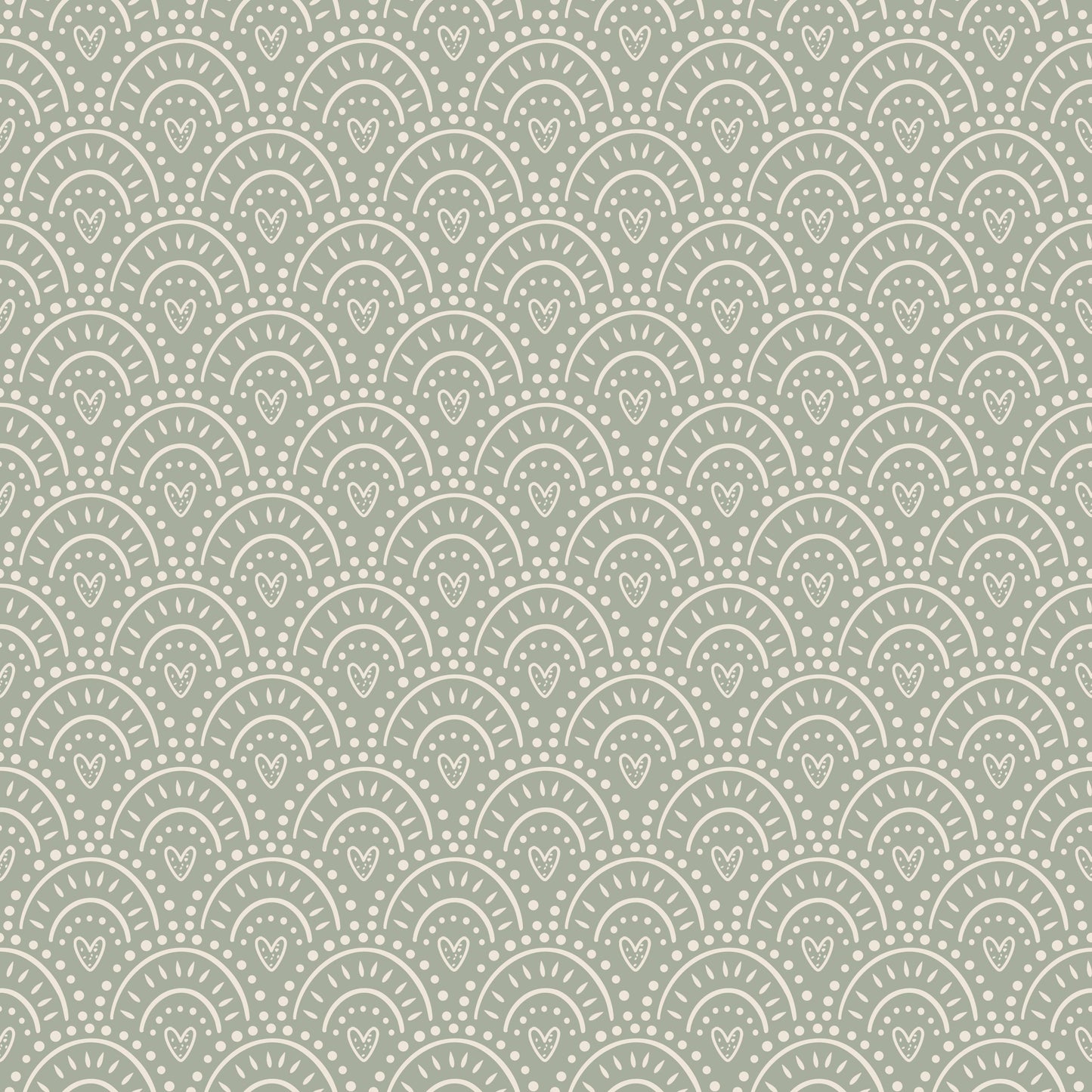 Eigenproduktion Stoff Herz