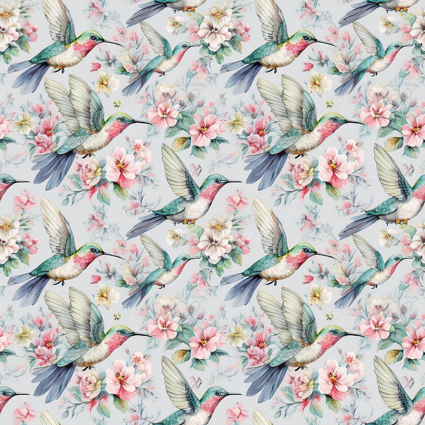 Eigenproduktion Stoff Kolibri