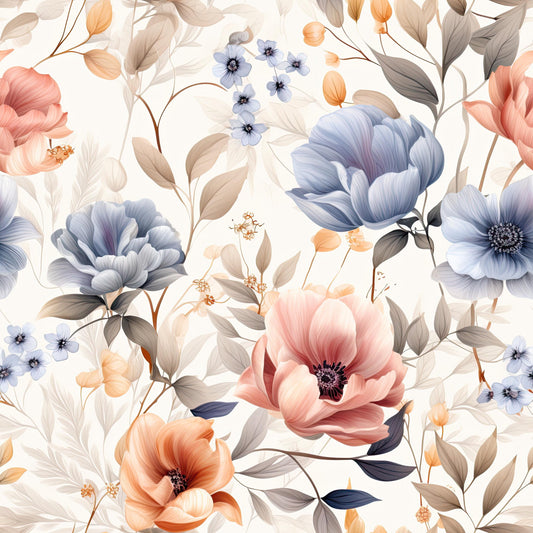 Eigenproduktion Stoff Flower 1