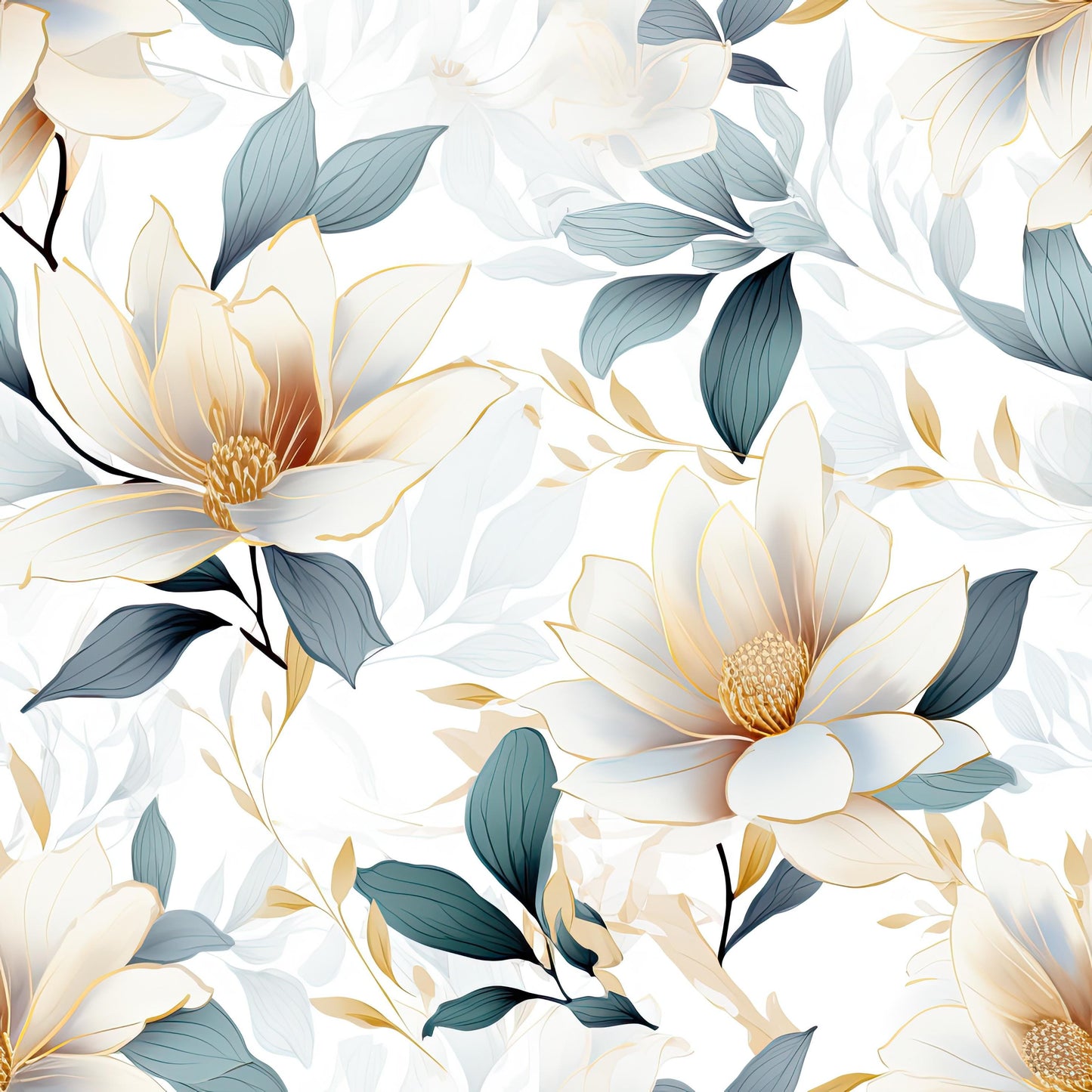 Eigenproduktion Stoff Flower 1