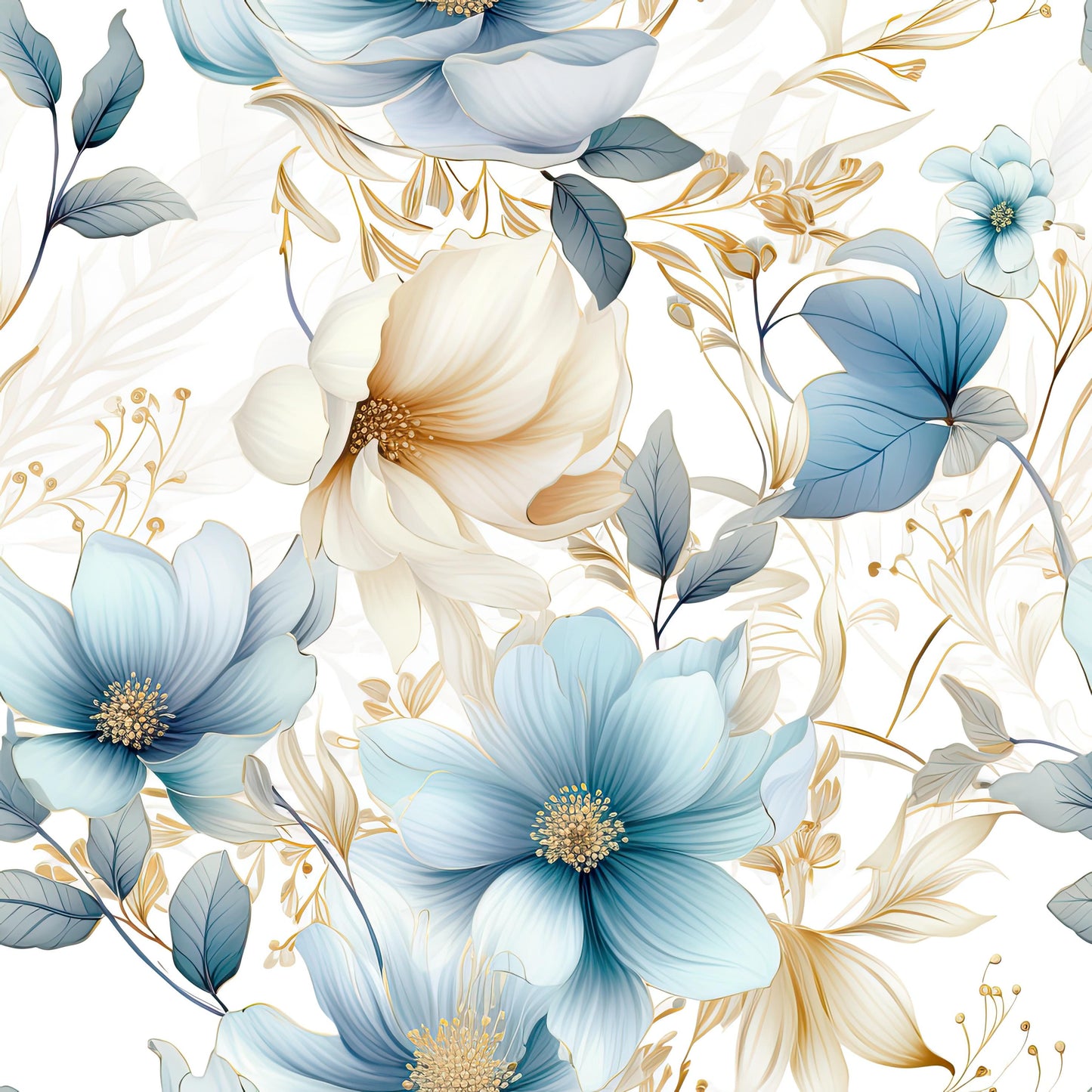 Eigenproduktion Stoff Flower 1