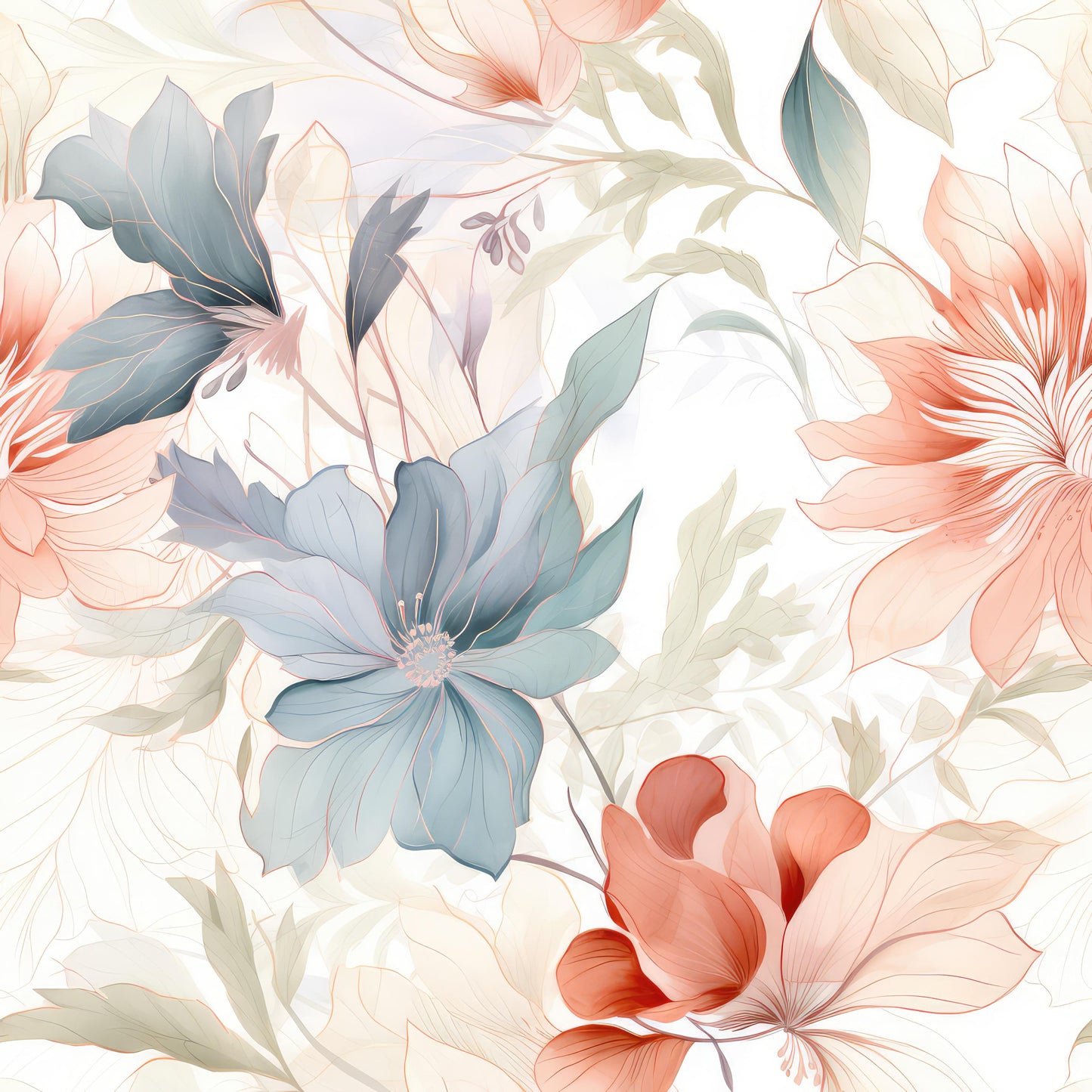 Eigenproduktion Stoff Flower 1