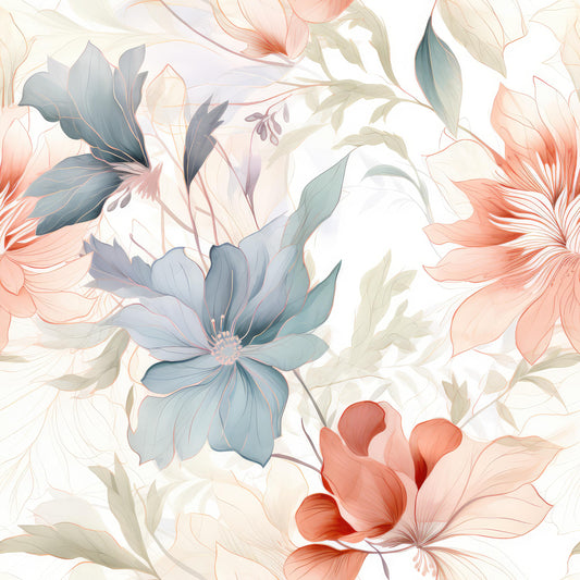 Eigenproduktion Stoff Flower 1