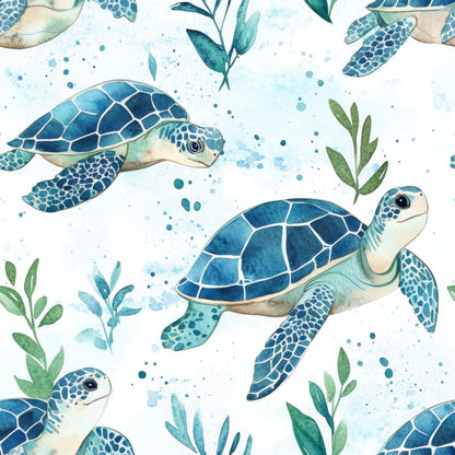 Eigenproduktion Stoff Schildkröten