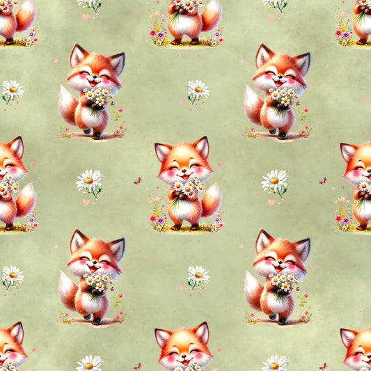 Eigenproduktion Stoff kleiner Fuchs