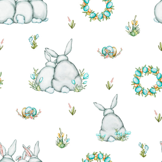 Eigenproduktion Stoff Ostern