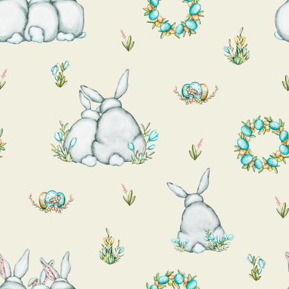 Eigenproduktion Stoff Ostern