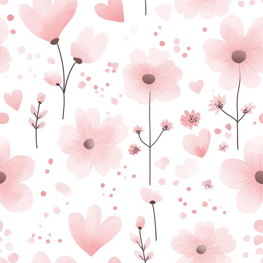 Eigenproduktion Stoff Blumen