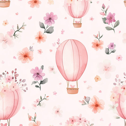 Eigenproduktion Stoff Heißluftballon