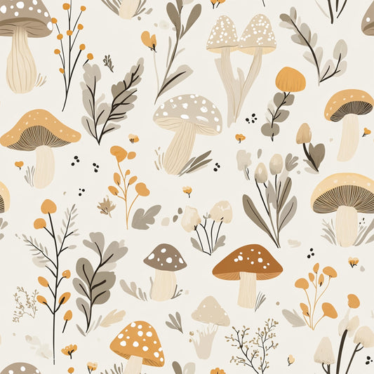 Eigenproduktion Stoff Pilze