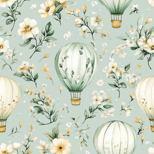 Eigenproduktion Stoff Heißluftballon