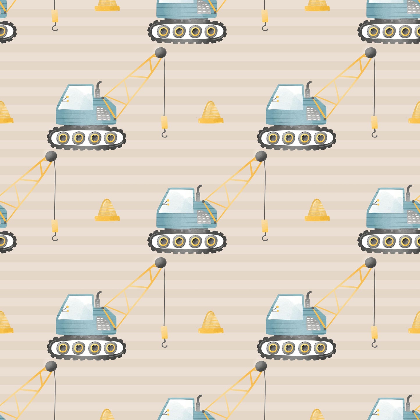 Eigenproduktion Stoff Bagger