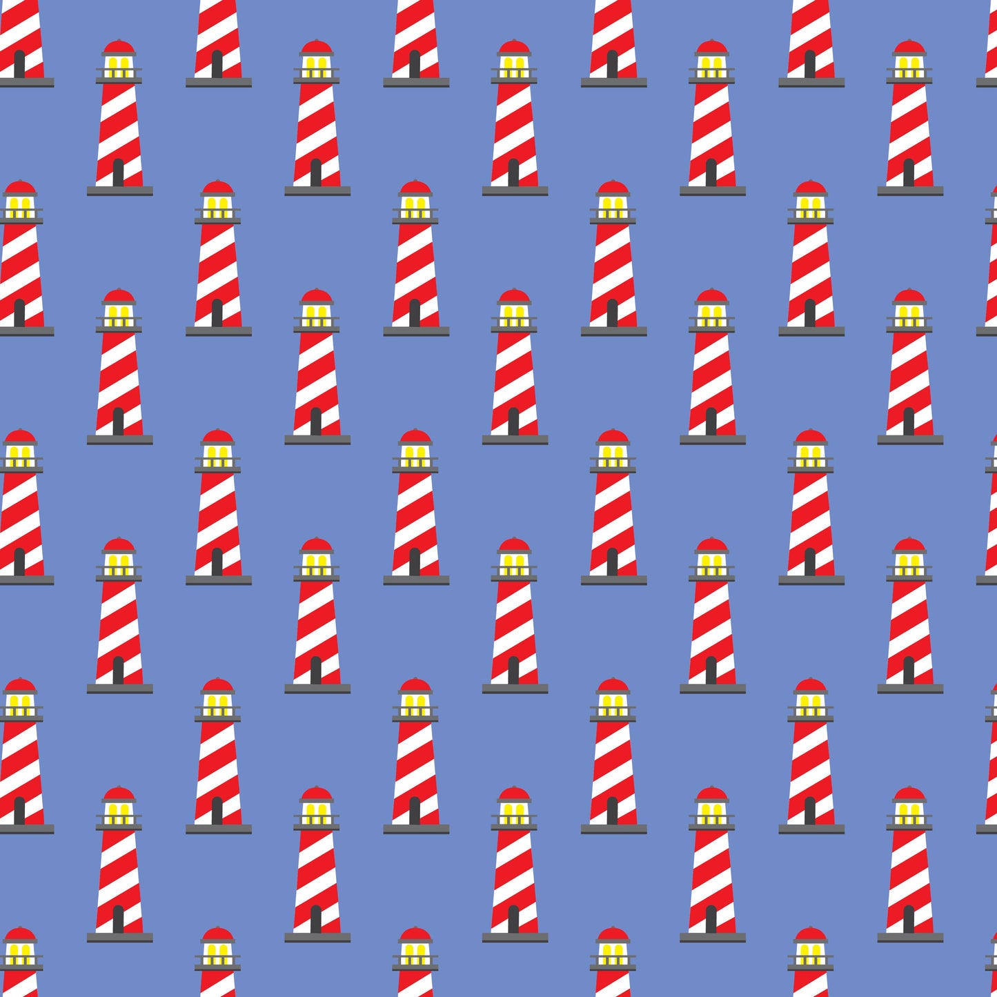 Eigenproduktion Stoff Leuchtturm